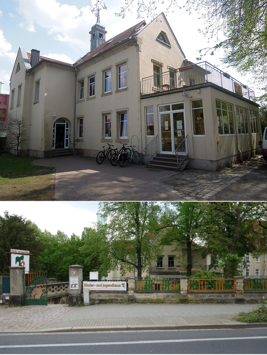 Aussenansicht des Kinder- und Jugendhauses T3