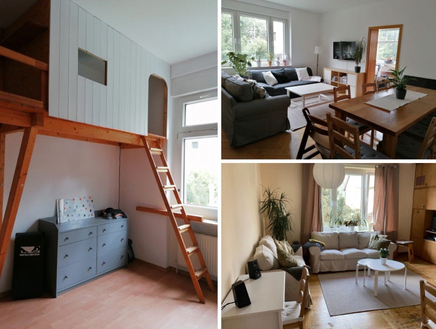 Zimmer in der Wohngruppe Go5